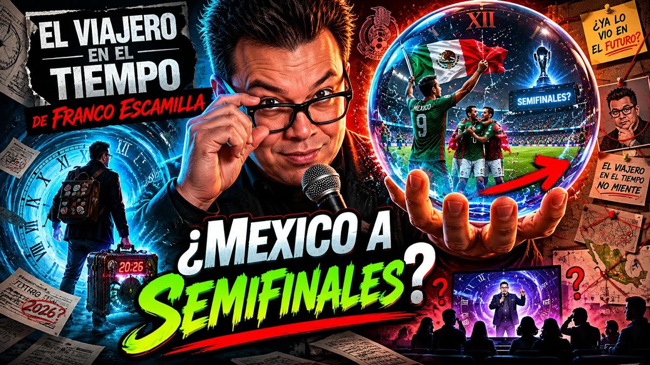 ¿MÉXICO a SEMIFINALES? La PREDICCIÓN del VIAJERO en el TIEMPO de Franco Escamilla 