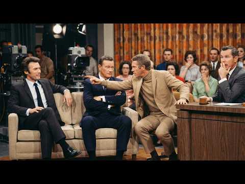 Steve McQueen ATTACKED Clint Eastwood on Live TV—Clint's Response Silenced 50 Million People