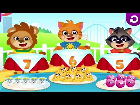 Funny Food 123, Wow Kids, Juegos educativos para ni�os - Aprender a contar y los numeros del 1 al 10 - YouTube