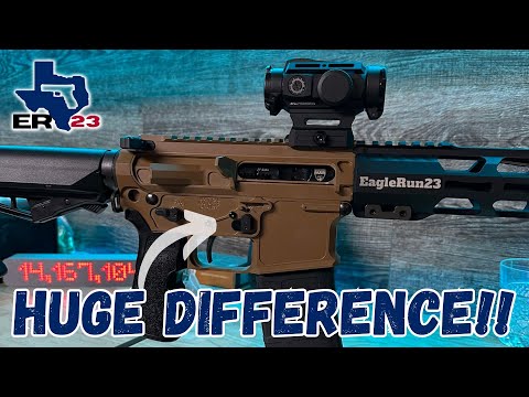 LBE Unlimited CHF Barrel, Jag Composites Carbon Fiber Handguard, Luth-AR's MBA-3 Stock