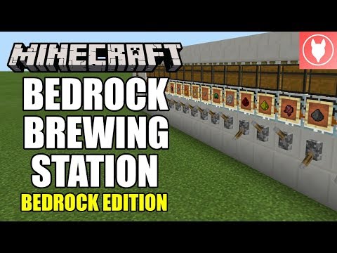Minecraft Bedrock - Bedrock Brewing Station Tutorial ( Xbox / MCPE / Windows 10 / Switch )