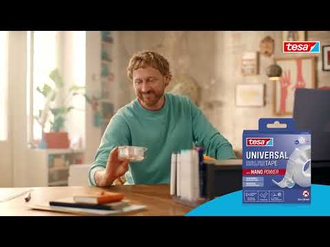 tesa® Universal doppelseitiges Klebeband mit Nano Power