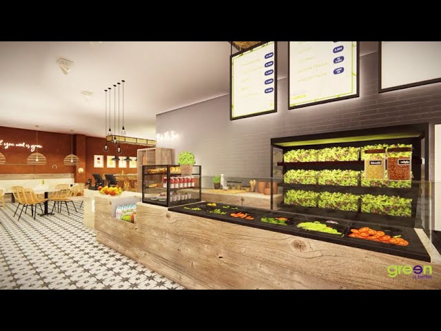 Petit tour en vidéo dans un restaurant Green Is Better