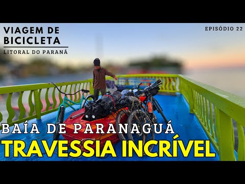2 horas de barco - Guaraqueçaba à Paranaguá, Litoral do Paraná #cicloturismo