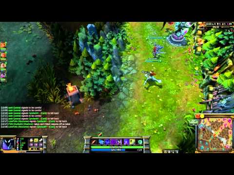 League of Legends: Ranked #26 1304 ELO Nocturne Jungle