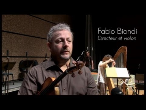 Ensemble Europa Galante dirigé par Fabio Biondi - La Fede nei tradimenti d'Attilio Ariosti