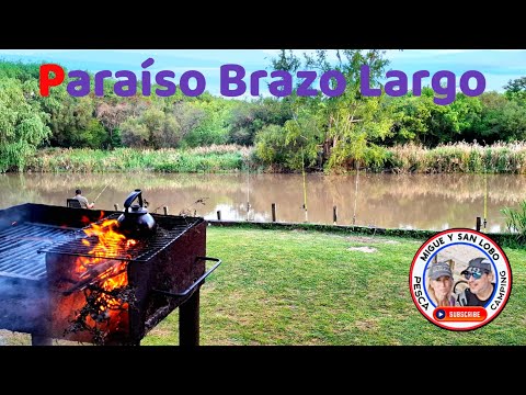 Buena pesca y camping recomendable.