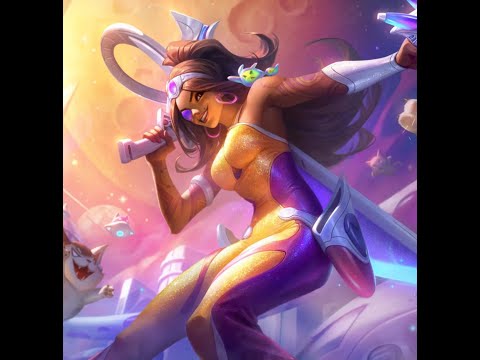 League of Legends: My First Penta With New  Space Groove Samira Skin