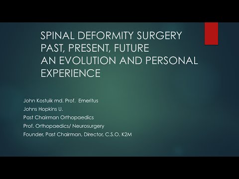 History of Deformity Surgery by John Kostuik, M.D.
