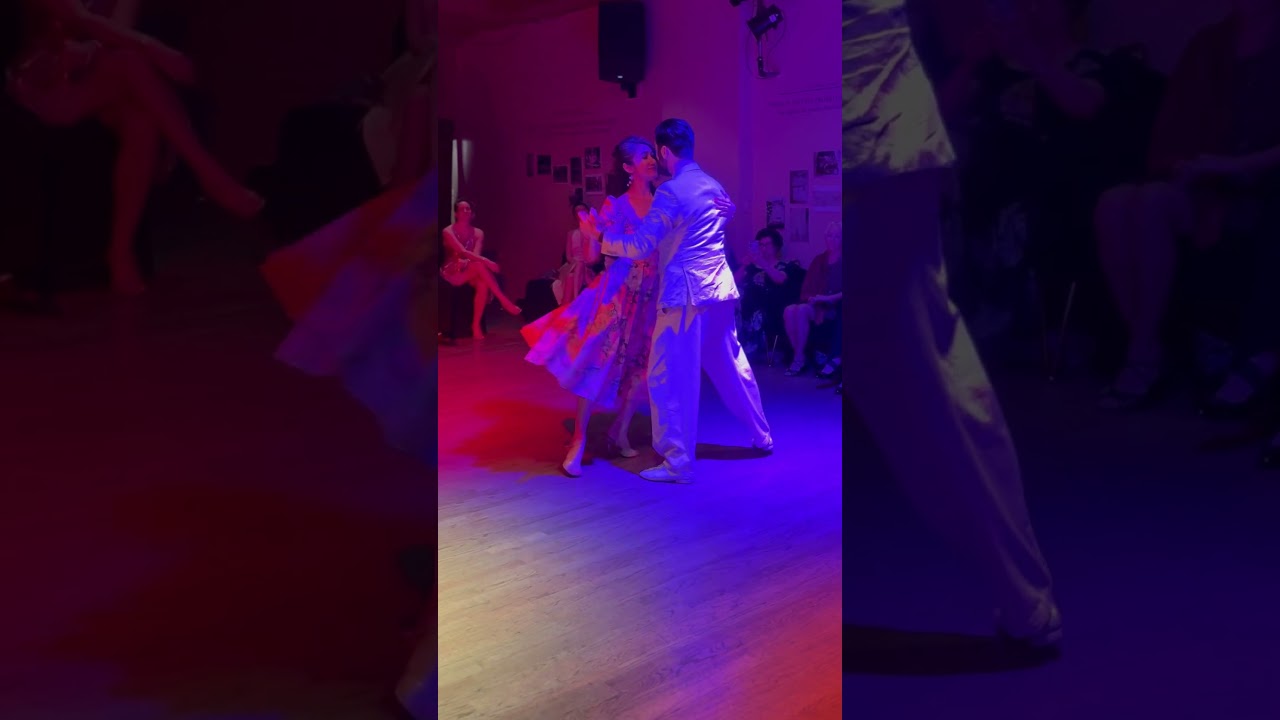 Video thumbnail for Dagny Miller & Iakof Shonsky Vals to "DIchas Que Vivi" by Rodolfo Biagi at La Nacional in NYC 2/3