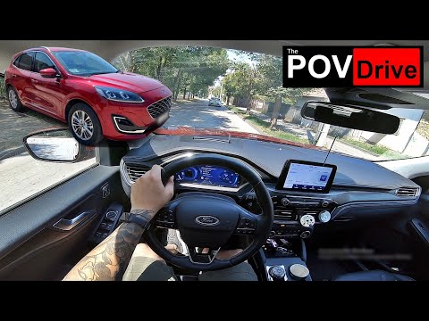 2023 NEW Ford Kuga III 2.5 225hp Plug-in Hybrid | POV Test Drive