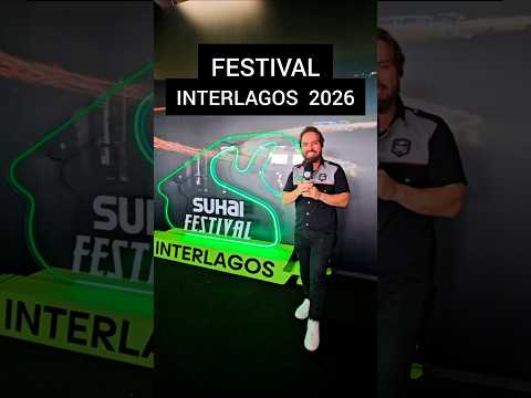 O que vem por aí no Festival Interlagos 2026? ✨️🇧🇷