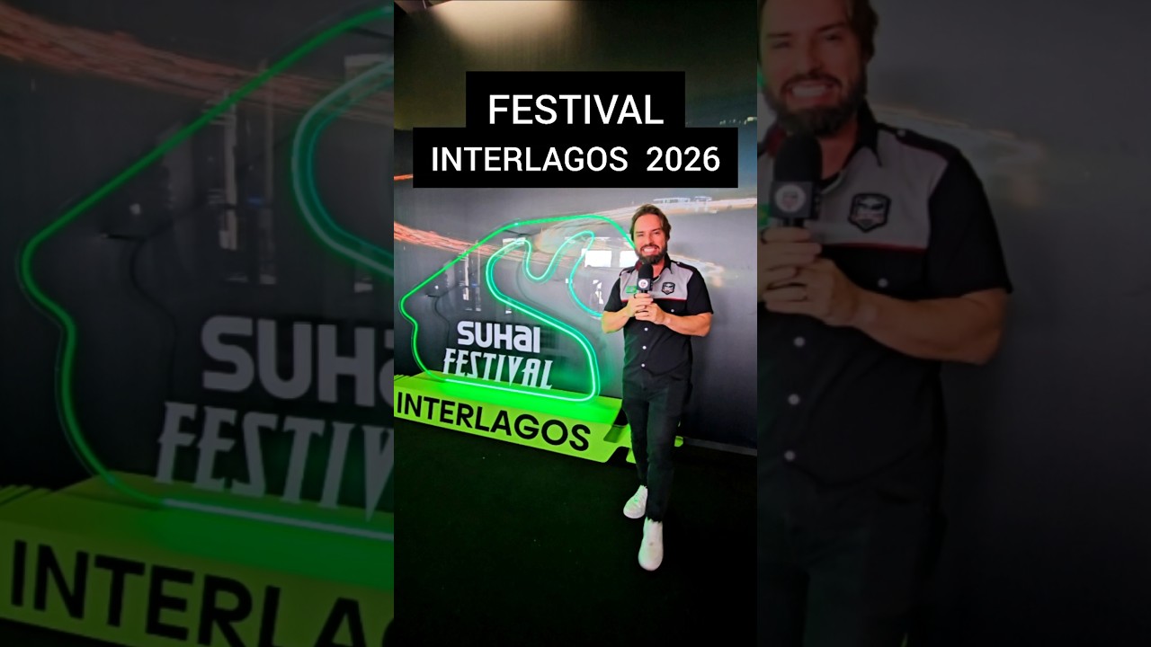 O que vem por aí no Festival Interlagos 2026? ✨️🇧🇷