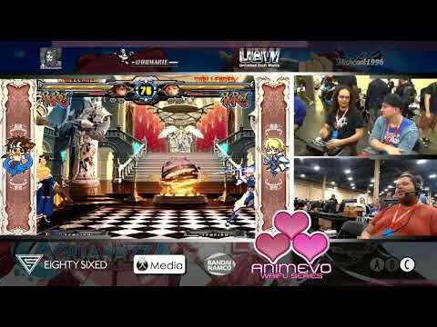 AnimEVO 2018 - Guilty Gear XX Accent Core +R - Pools & Top 12 (Timestamps in Description)