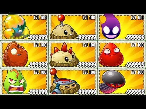 PvZ2 10.9.1 - Bud'uh Boom & 24 Boomb Plants Battlez - Who is Best Plant ?