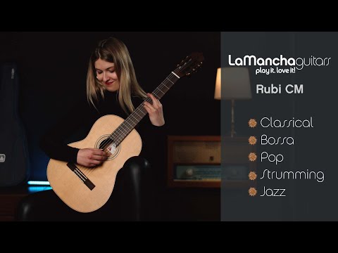 Демонстрация звучания классической гитары LaMancha Rubi CM