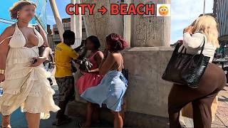 From Chaos to Paradise 🇿🇦 | Walking Durban CBD to Beachfront 😳