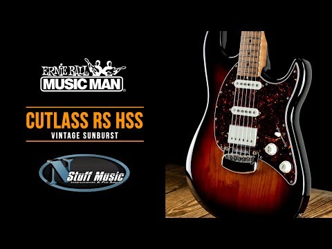 Ernie Ball Music Man Cutlass RS HSS 2021 - 2024 - Vintage Tobacco image 12