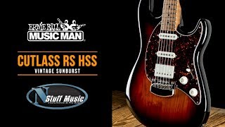 Video thumbnail for Cutlass RS HSS from Ernie Ball Music Man - In-Depth Demo! by N Stuff Music