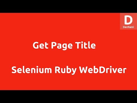Selenium Ruby Open Firefox Browser
