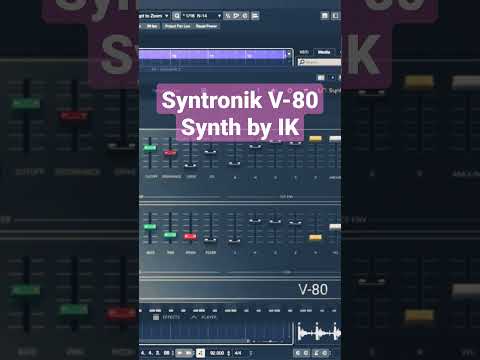 Syntronik V-80 Synth by @ikmultimedia #synth #cs80 #v80 #agdugros