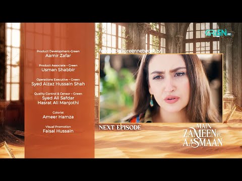 Main Zameen Tu Aasmaan Episode 13 (Teaser) 2nd October 25 | Feroze Khan - Hiba Bukhari | Green TV