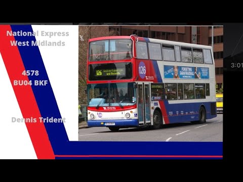 INSANE THRASH & KICKDOWN NXWM 4578 BU04 BKF Dennis Trident Voith