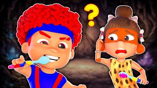 Cave Boy in the City | D Billions Kids Songs