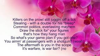 Ab Soul BLOODY WATERS Ft Anderson  Paak &amp; James Blake LYRICS