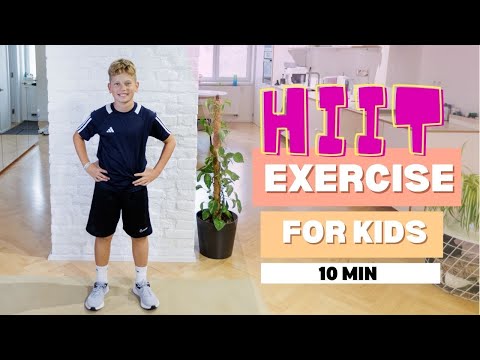10 Min HIIT Exercise | Medium intensity