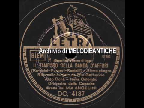 Dea Garbaccio, Aldo Donà e Nella Colombo - Il tamburo della Banda d'Affori (con testo)