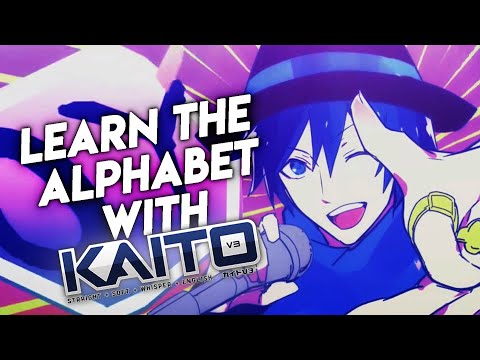 learn the alphabet with kaito