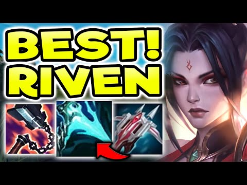 BEST RIVEN CRIT BUILD FOR PATCH 11.15+ (STRONG) - S11 RIVEN TOP GAMEPLAY (Season 11 Riven Guide)