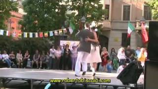 2010 Berti Gianluca e Federica Bolengo ballano a Incontro tra Culture a Cigliano VC