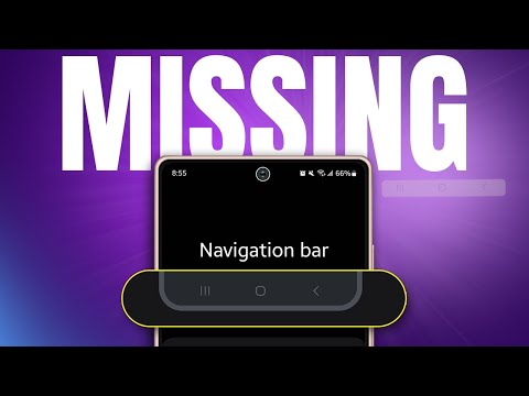 How to Fix the Samsung Phone Home Button Navigation at the Bottom Is Missing