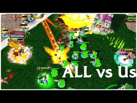 ALL vs Us | Footmen Frenzy | W3