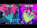 Alastor NEW And OLD Voice Comparison Hazbin Hotel