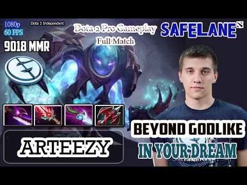 DotA 2 - Arteezy Plays Arc Warden - Beyond Godlike IN YOUR DREAM | Pro Gameplay Perspective