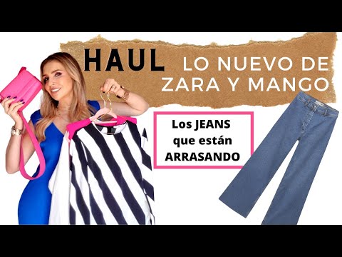 HAUL NOVEDADES ZARA Y MANGO / JEANS VIRALES / Fashion Tips (Tu Asesora de Imagen y Moda)