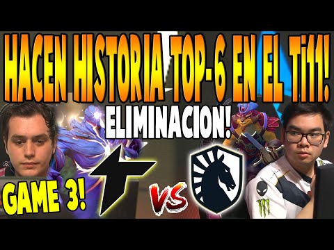 THUNDER AWAKEN vs LIQUID [GAME 3] BO3 - ELIMINACION! "Top-6 Ti11" - THE  INTERNATIONAL 2022 DOTA 2