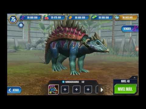 Max.  Level GORGOSUCHUS / NUNDAGOSAURUS / DARWINOPTERUS /Jurassic World The Game