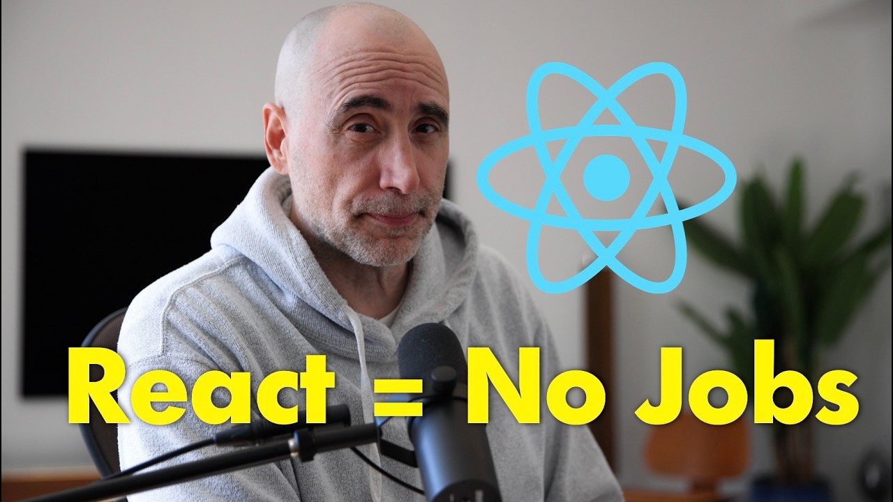 React is NO LONGER the Junior Dev Job Hack