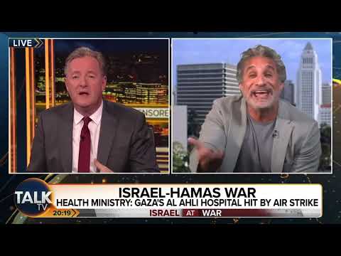 #bassem youssef vs #piersmorgan I’m not the spokesman is A7A