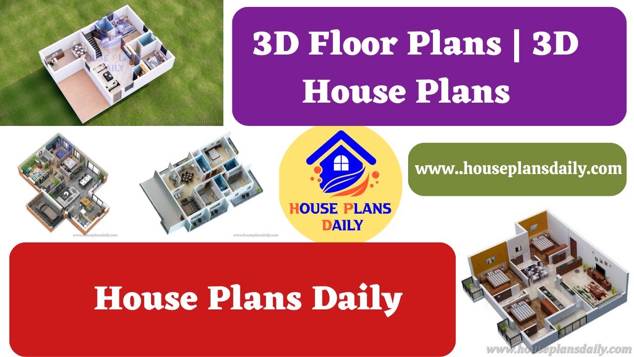 3D Floor Plans | 3D House Plans | House Plans Daily