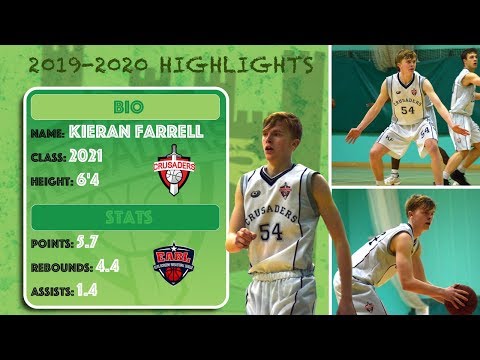 Kieran Farrell - 6'4 Wing - EABL Highlights 2019/20