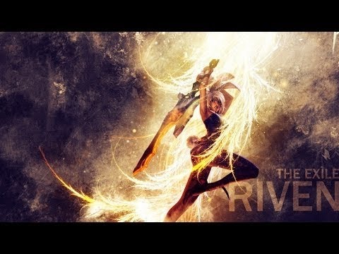 League Of Legends | RIVEN 1V5 PENTAKILL! :з