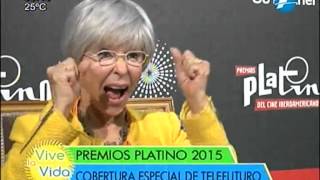 Entrevista a Rita Moreno (Premios Platino) - #ViveLaVidaPy - 29/07/2015