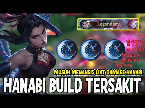 Hanabi Build Full Critical is Broken - Hanabi Best Build 2022 - Build Hanabi Tersakit 2022 ~ MLBB