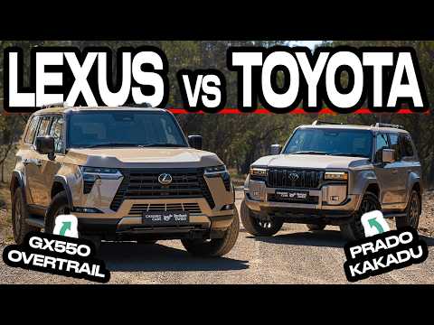 Is Lexus worth the $20K upcharge over Toyota? (2025 Lexus GX vs Toyota Prado review)