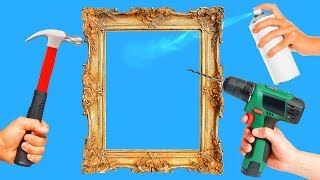 18 INTERESTING DIY PICTURE FRAME IDEAS